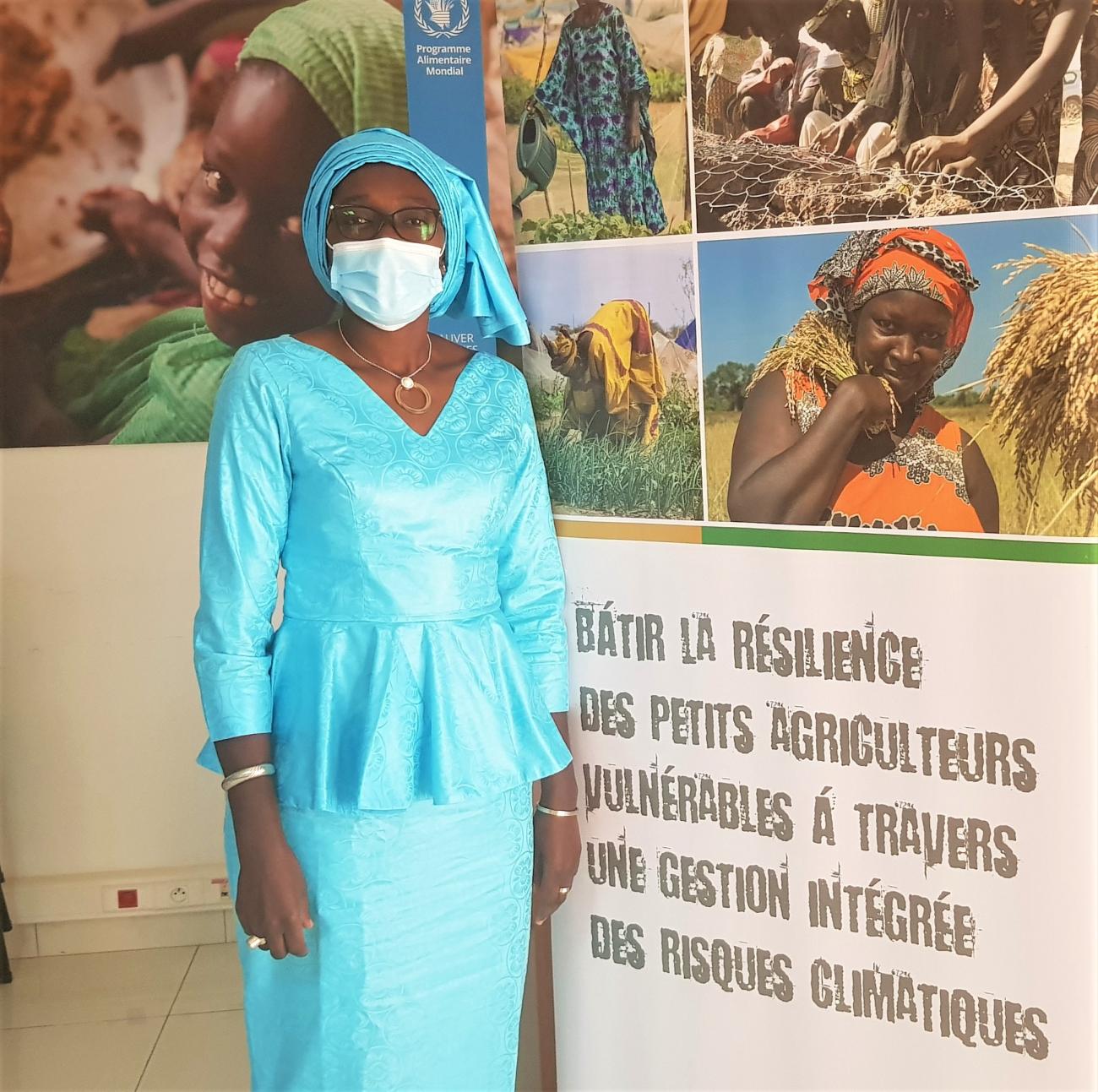 Mme Siré Dabo, chargée de Programme Résilience et Développement rural au bureau Sénégal du Programme alimentaire mondial (PAM).