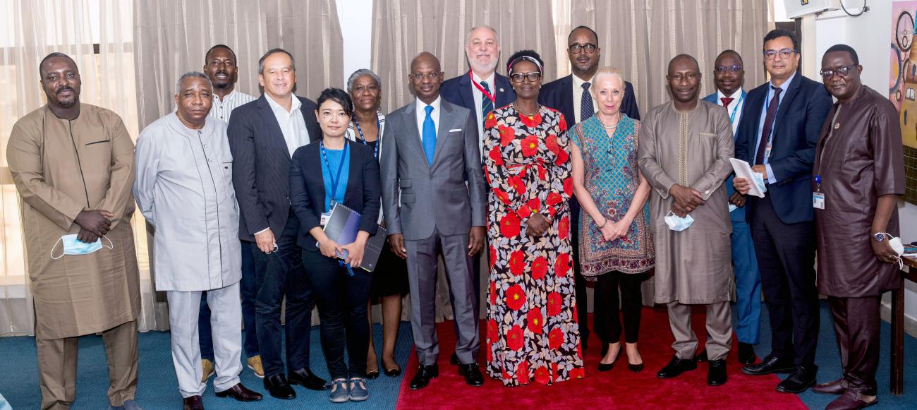 Visite de Winnie Byanyima au SNU Sénégal