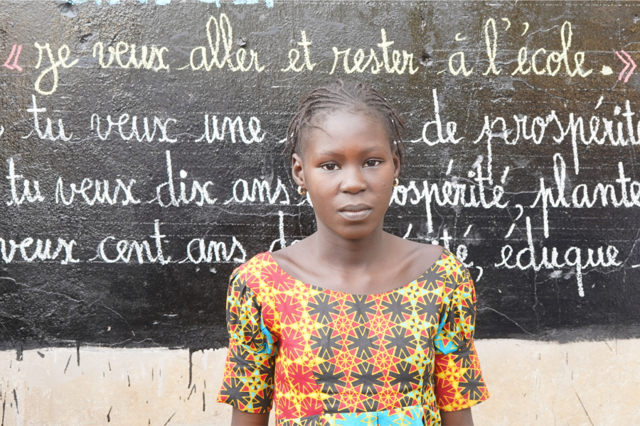 Maimouna Sarr à l'école 2