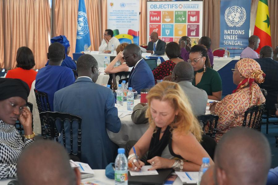 atelier national de priorisation du nouveau Cadre de Coopération des Nations Unies avec le Sénégal (UNCF 2024-2028).