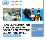 Plan de préparation et de réponse au COVID-19 du Système des Nations Unies au Sénégal
