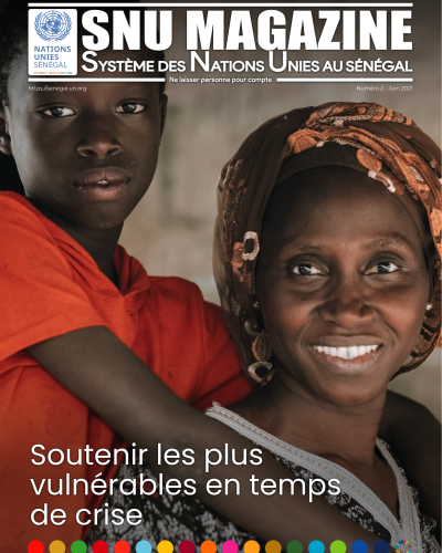 Première page du MAGAZINE du SNU du mois de Juin 2021