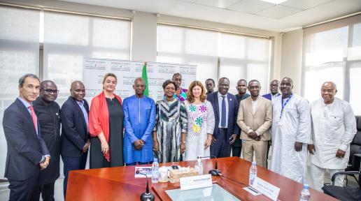 La délégation d'ONU Sénégal reçue par le Ministre de l'Economie, du Plan et de la Coopération